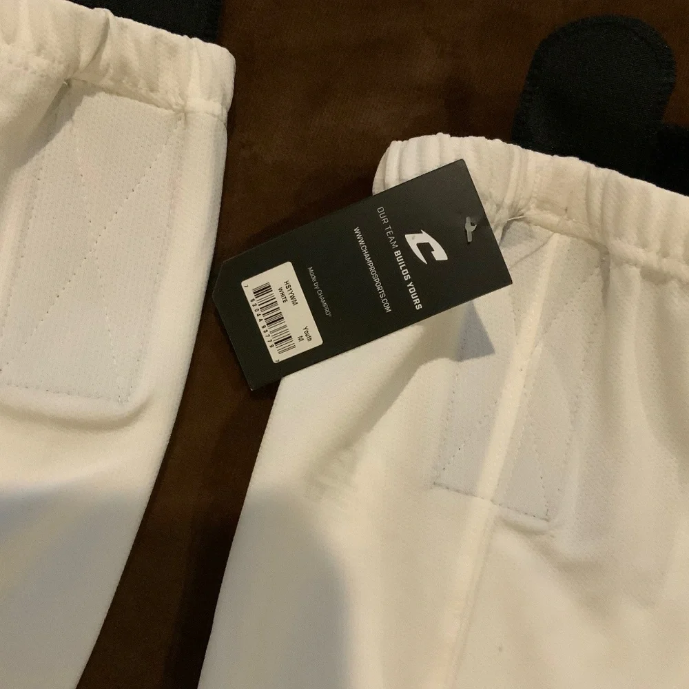 Champ Pro Sports White Youth Hockey Socks NWT Active Sport